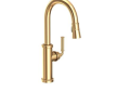Newport Brass 2940-5103-03N Pull-down Kitchen Faucet - Uncoated Polished Brass