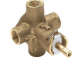 Moen® 62300 M-Pact® Rough-In Valve, 1/2 in IPS Inlet x 1/2 in IPS Outlet, Brass Body, Domestic