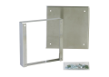 Elkay® AP99 Access Wall Panel With Plates, Wall Mount, Stainless Steel, Domestic