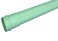 Charlotte S/M 06004G 1400 Sewer Main Pipe With Gasket, 4 in, SDR 35, Belled x Plain, PVC, 14 ft L, ASTM D1784/D3212/D3034/F477, Domestic