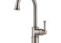 Brizo® 61025LF-SS Bar Faucet, Artesso®, Stainless Steel, 1 Handle, 1.8 gpm
