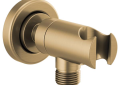 Brizo® RP76775GL Sotria™ Wall Mount Nest and Outlet, For Use With Model 88850 Hand Shower, Luxe Gold, Import
