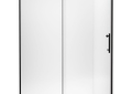 Kohler® 702256-10L-BL 702256-10L Rely® Door, Frameless Frame, Crystal Clear Tempered Glass, Matte Black, 3/8 in THK Glass, 73-7/8 in H Opening, 56-5/8 to 59-5/8 in W Opening