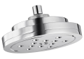 Brizo® 87435-PC Litze™ Multi-Function Raincan Shower Head, 2 gpm Min, 4 Sprays, Import