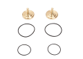 WATTS® 0794065 RK-LF909 Parts Kit, For Use With Model 009/LF009 1-1/4 to 2 in Reduced Pressure Zone Assembly, Rubber