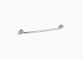Kohler® 11371-CP Sculpted Towel Bar, Forte®, 24 in L Bar, 3-3/4 in OAD x 2-1/2 in OAH, Metal, Polished Chrome