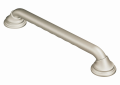 Moen® R8712D3GBN Ultima Home Care® Designer Grab Bar, 1-1/4 in Dia 12 in L, Brushed Nickel, 304 Stainless Steel, Import