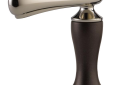 Brizo® HL5385-PNCO Charlotte® Faucet Handle Kit, For Use With Lavatory Faucet, Metal, Cocoa Bronze/Polished Nickel, Import