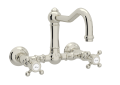 Rohl® A1456XMPN-2 Acqui Kitchen Faucet, 1.5 gpm Flow Rate, Column Spout, Polished Nickel