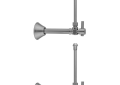 Jaclo® 629-2-62-PCH 629-2-62 Quarter Turn Angle Pattern Faucet Supply Kits
