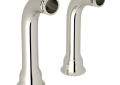 Rohl AR00380-PC Deck Unions - Set of 2 - Polished Chrome