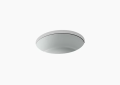 Kohler K-2883-95 Verticyl(R) Round Undermount Bathroom Sink - Ice(TM) Grey