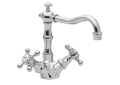 Newport Brass® 938/26 Model 938 Prep Sink/Bar Faucet, Chesterfield, Polished Chrome, 2 Handle, 1.5 gpm
