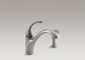 Kohler 10416-VS Single-Control Kitchen Sink Faucet, Lever Handle
