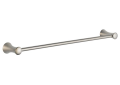 DELTA® 73824-SS Lahara® Towel Bar, 24 in L Bar, 3-3/4 in OAD x 2 in OAH, Brass, Stainless Steel, Import