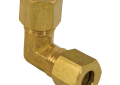 Jones Stephens™ C74040LF Compression 90 deg Elbow, 1/4 in, Brass
