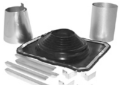 Hart and Cooley TLCRBF All Fuel Vent Rubber Roof Flashing Kit
