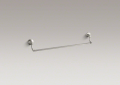 Kohler® 11411-BN Single Towel Bar, Bancroft®, 24 in L Bar, 3-9/16 in OAD x 3-3/4 in OAH, Metal, Vibrant® Brushed Nickel