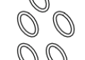 Viessmann 7826 214 21 mm x 3 mm Heat Exchanger O Ring Set