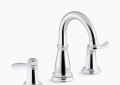Kohler K-27380-4-CP Bellera(R) Widespread Bathroom Sink Faucet, 1.2 GPM - Polished Chrome