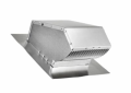 Lambro 116 Roof Cap, Aluminum, Fits Duct Size: 7 in Dia, 13.16 in W x 6.53 in H Cap, Domestic