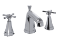 ROHL U.3142X-APC-2 Deco High Neck Widespread Bathroom Faucet - Polished Chrome