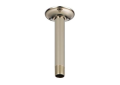 Brizo® RP48985PN Shower Arm and Flange, 6 in L, 1/2 in NPT, Import