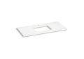 Kohler K-28253-MMW Silestone(R) 49" Quartz Vanity Top with Rectangular Cutout - Miami White