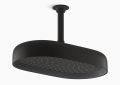 Kohler K-26294-BL Statement(R) Oblong 14" Single-Function Rainhead, 2.5 GPM - Matte Black