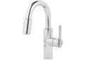 Newport Brass® 1500-5203/26 Pull-Down Prep Sink/Bar Faucet, East Linear, Polished Chrome, 1 Handles, 1.8 gpm