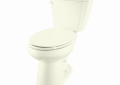 Gerber® GVP2152809 Viper® ErgoHeight™ Toilet Bowl, Biscuit, Elongated Shape, 10, 12 and 14 in Rough-In, 16-1/2 in H Rim