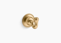 Kohler K-26500-2MB Eclectic Robe Hook - Vibrant Brushed Moderne Brass