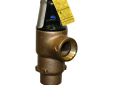 Apollo 18C-511-5 Bronze 3/4 inch Male Inlet x 3/4 inch Female Outlet 150 PSIG Temperature and Pressure Relief Valve