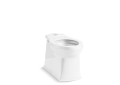 Kohler(R) K-33812-0 Corbelle(R) Tall Elongated Toilet Bowl with Skirted Trapway - White