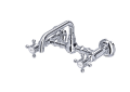 ROHL A1423XMAPC-2 Acqui Wall Mount Bridge Bathroom Faucet - Polished Chrome
