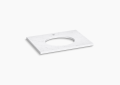Kohler K-28249-EST Silestone(R) 31" Quartz Vanity Top with Oval Cutout - Eternal Statuario