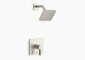 Kohler K-TS23503-4-BN Parallel(TM) Rite-Temp(R) Shower Trim - Vibrant Brushed Nickel