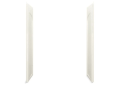 Sterling® 72175100-96 Curve Shower End Wall Set, Ensemble®, 30 in L x 71-1/4 in W, Solid Vikrell®