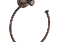 DELTA® 79746-RB Cassidy™ Towel Holder, 7 in Ring, 2-5/8 in OAD x 8-1/4 in OAH, Brass, Venetian Bronze, Import