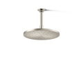 Kohler® 13689-G-BN Contemporary 1-Function Shower Head With Katalyst™ Air-Induction Technology, 1.75 gpm Max Flow, 1 Sprays, Ceiling Mount, 10 in Dia x 2-13/16 in H Head