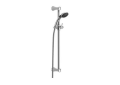 DELTA® 57011 Hand Shower, 2 Shower Head, 2 gpm, 69 in L Hose, Polished Chrome, Import