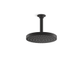 Kohler(R) 76464-Y-BL Awaken(R) 8" Single-Function Rainhead, 2.5 GPM - Matte Black