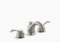 Kohler K-12265-4-BN Widespread Bathroom Sink Facet Fairfax - Vibrant Brushed Nickel
