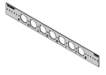 Holdrite® 103-18 Bracket, 1-3/8 in Hole, 25 lb, Cold Rolled Steel, Galvanized, Domestic
