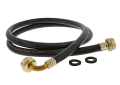Jones Stephens J04105 5 foot Washing Machine Hose with 90 Degree End and Hose Washers
