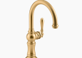Kohler K-99264-2MB Artifacts(R) Single-Handle Kitchen Sink Faucet - Vibrant Brushed Moderne Brass