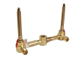 Newport Brass® 1-532T Universal Lavatory Rough Valve, 1/2 in FNPT Inlet x 1/2 in FNPT Outlet, 40 psi, 40 psi, 12.5 gpm, Solid Brass Body