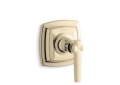 Kohler® T16242-4-AF Transfer Valve Trim, Vibrant® French Gold