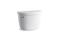 Kohler® 4369-0 Gravity Flush Cimarron® Toilet Tank, Cimarron®, 1.28 gpf, Left Hand Lever Flush, White