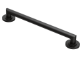 Moen® YG0818BL Arris™ Designer Grab Bar, 1-1/4 in Dia x 18 in L, Matte Black, Stainless Steel, Import